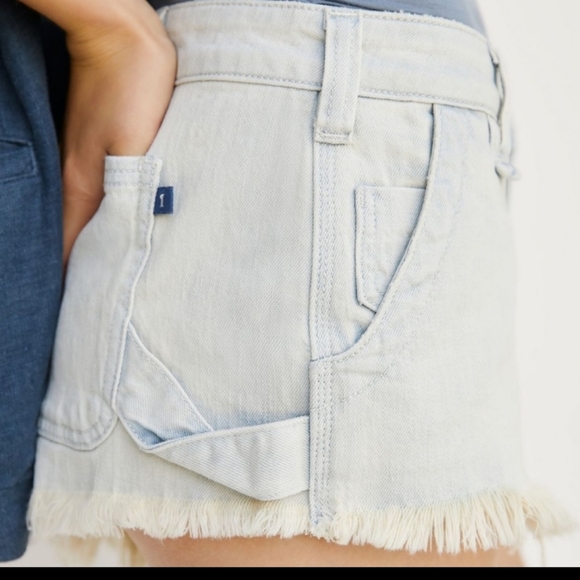 anthropology pilco denim shortie shorts NWT - Picture 5 of 7